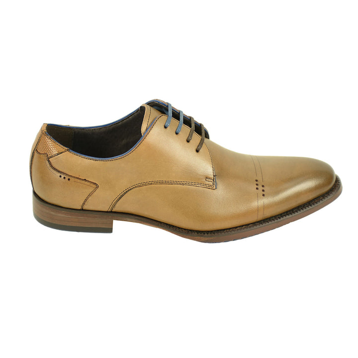 Azor ZM3790 Salermo Brown Shoes - Baks Menswear Bournemouth