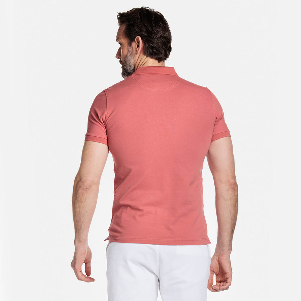 Baileys 215275 Coral Polo Shirt - Baks Menswear