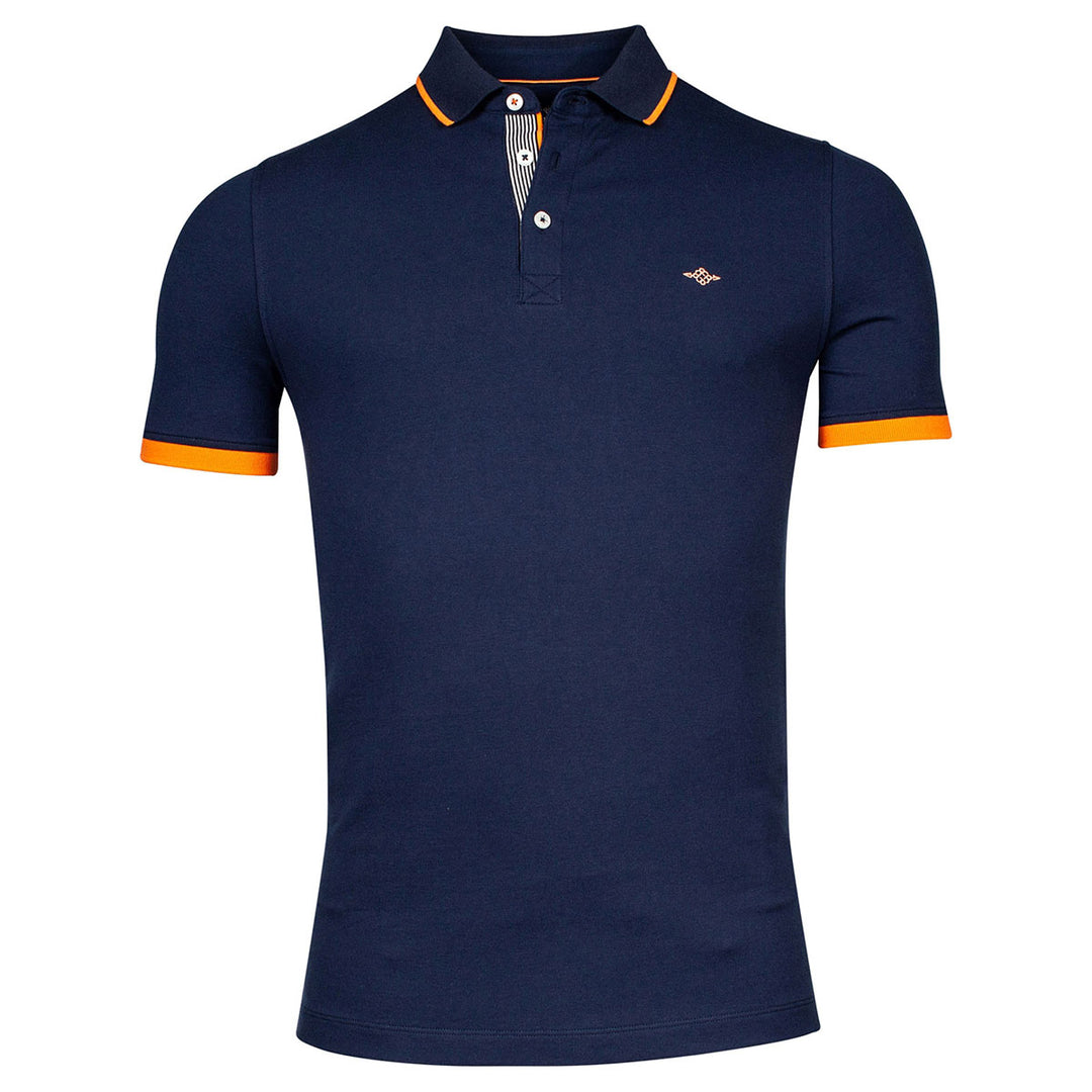 Baileys 415284 69 Dark Blue Navy Polo Shirt - Baks Menswear Bournemouth