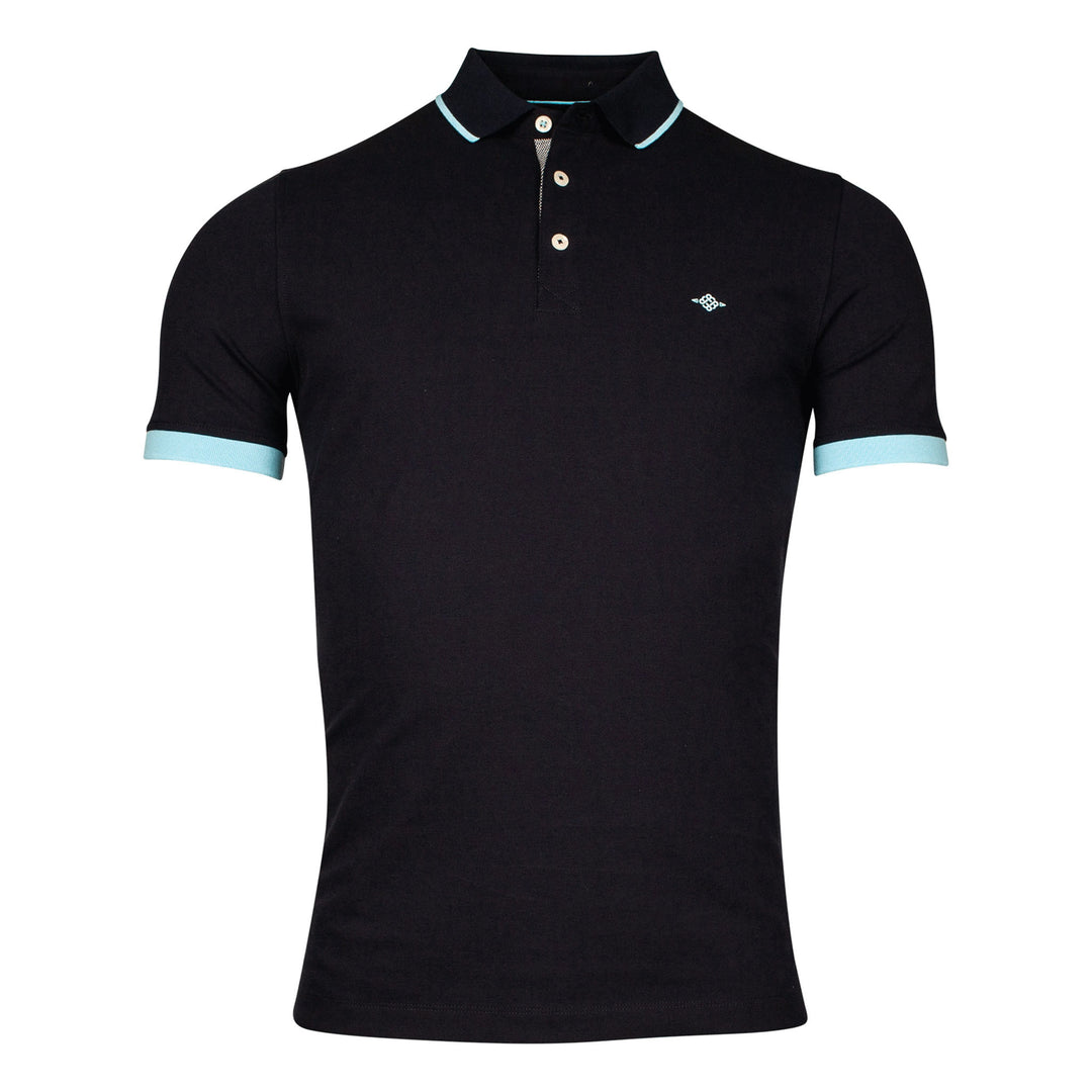 Baileys Polo Shirt Navy 515234 60 - Baks Menswear Bournemouth