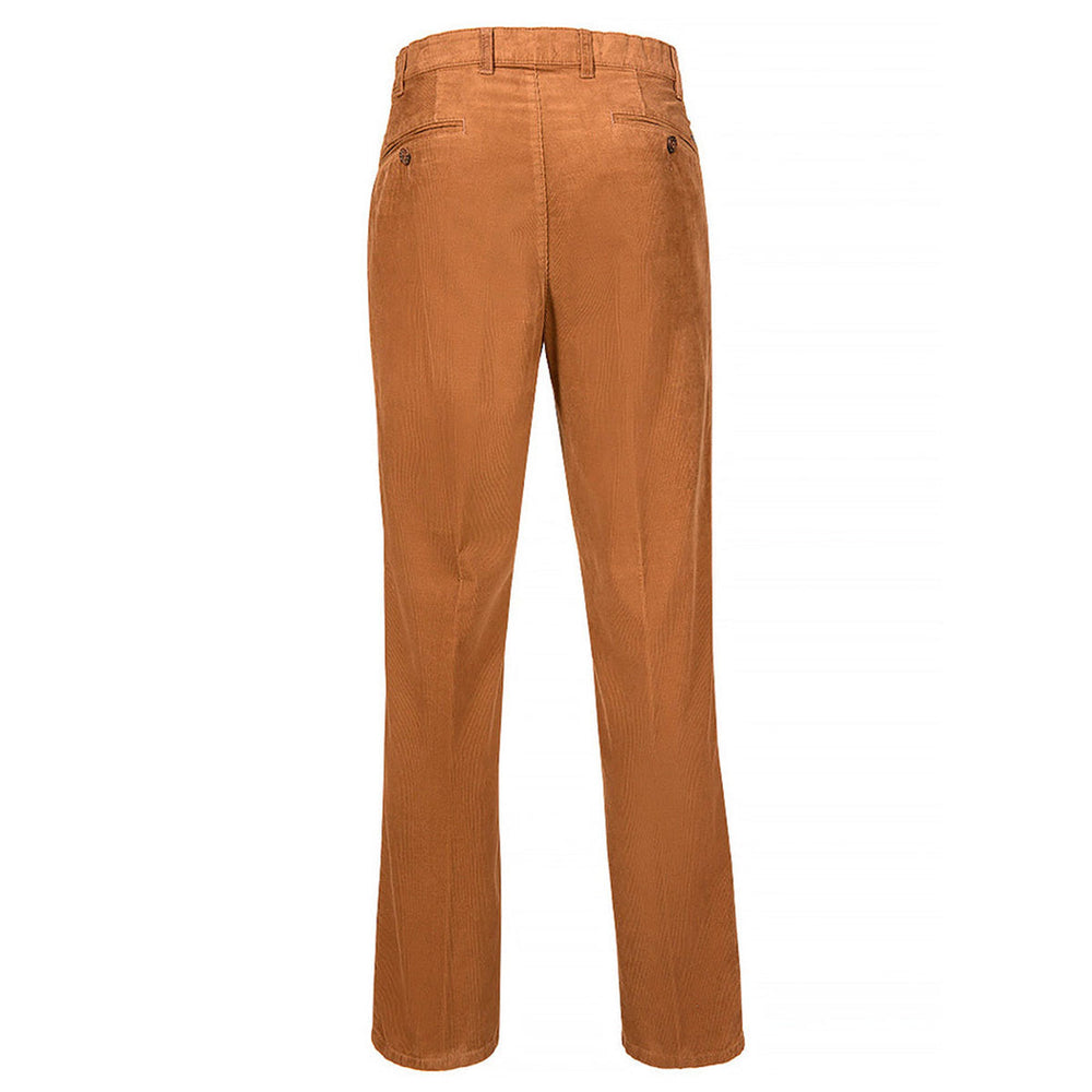 Bruhl 130330-810 Montana Gold Corduroy Chino Trousers - Baks Menswear Bournemouth