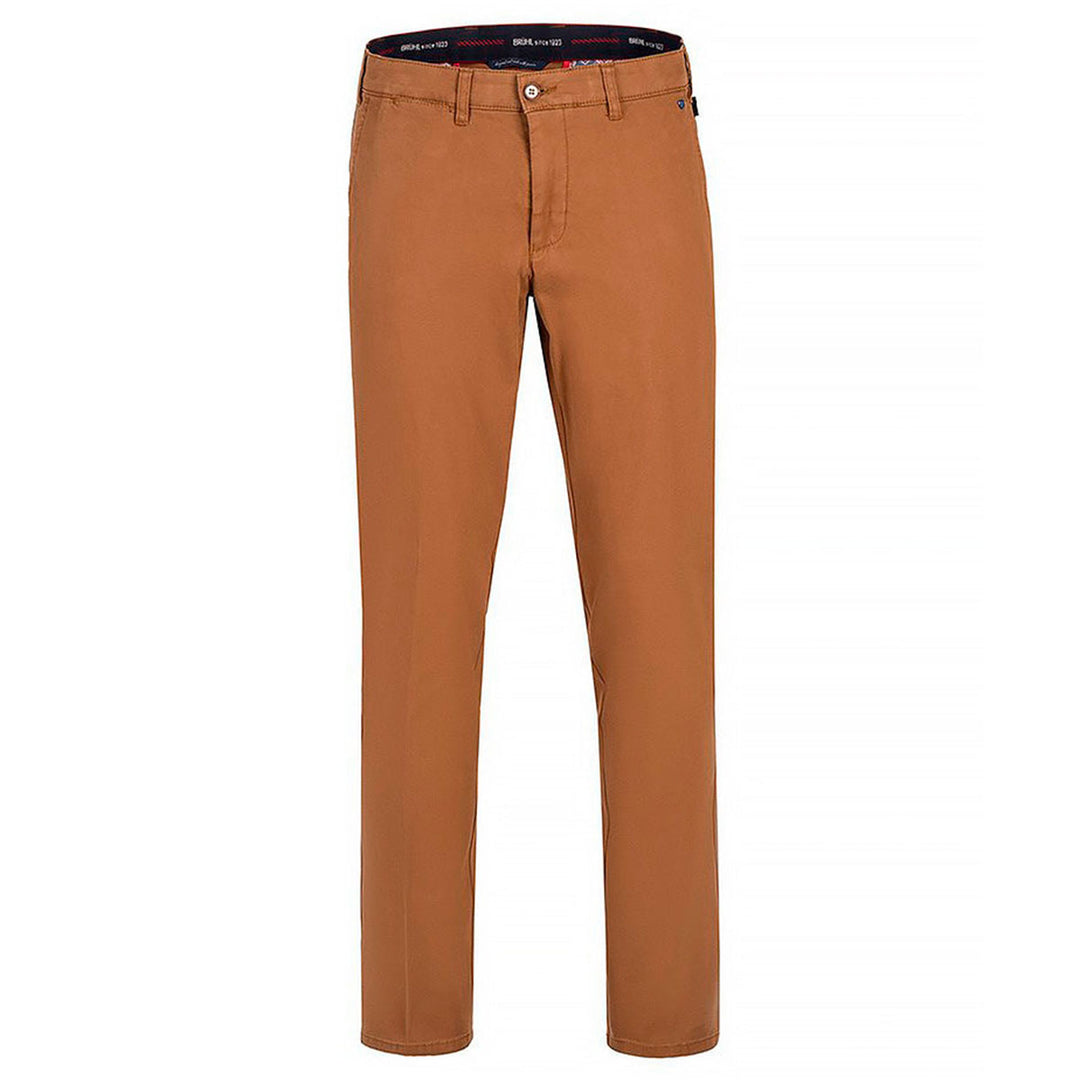 Bruhl Catania B 184080-580 London Brown Chino Trousers - Baks Menswear Bournemouth