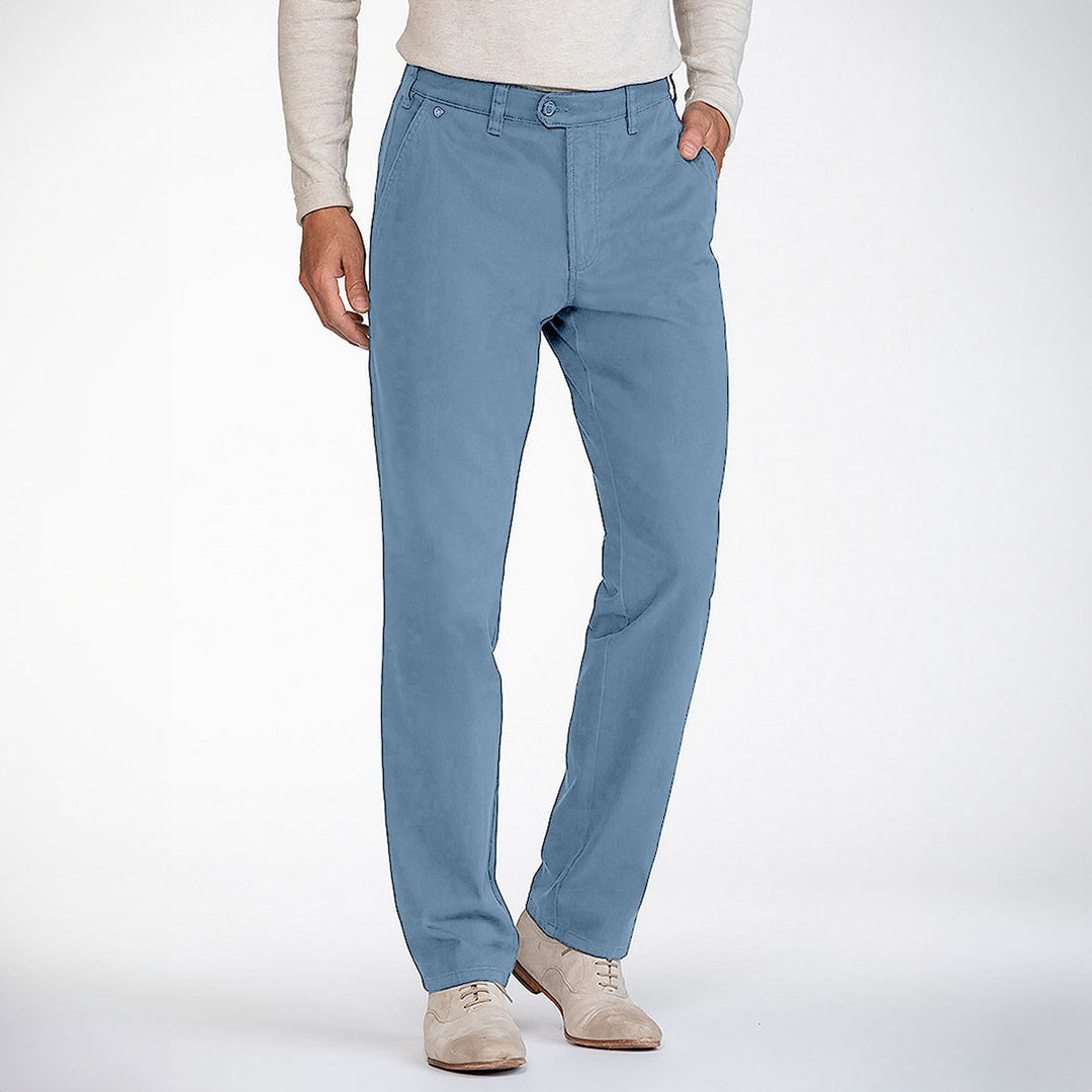 Bruhl Catania DO B 0948-185750-192 600 Azure Blue Chino Trousers - Baks Menswear Bournemouth