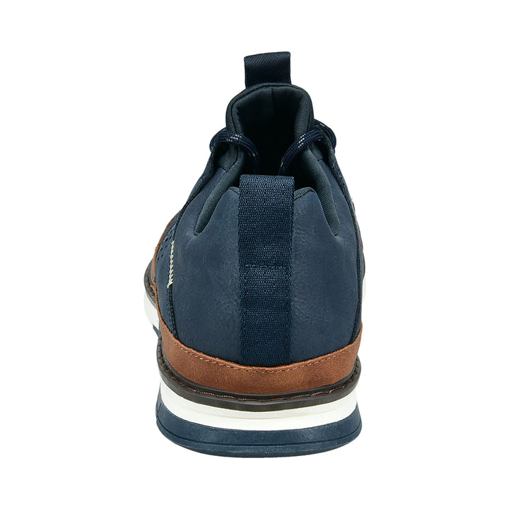 Bugatti 331-92562-6900-4100 Sandman Dark Blue Brown Sneakers - Baks Menswear Bournemouth