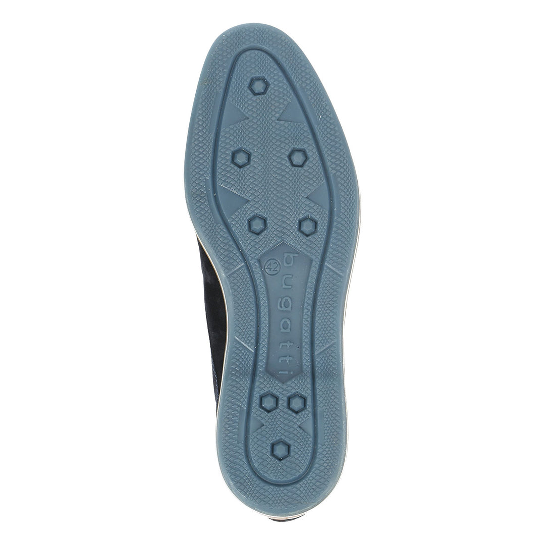 Bugatti Melchiore Dark Blue Suede Lace-Up Shoe 321-64702-1400-4100 - Baks Menswear Bournemouth