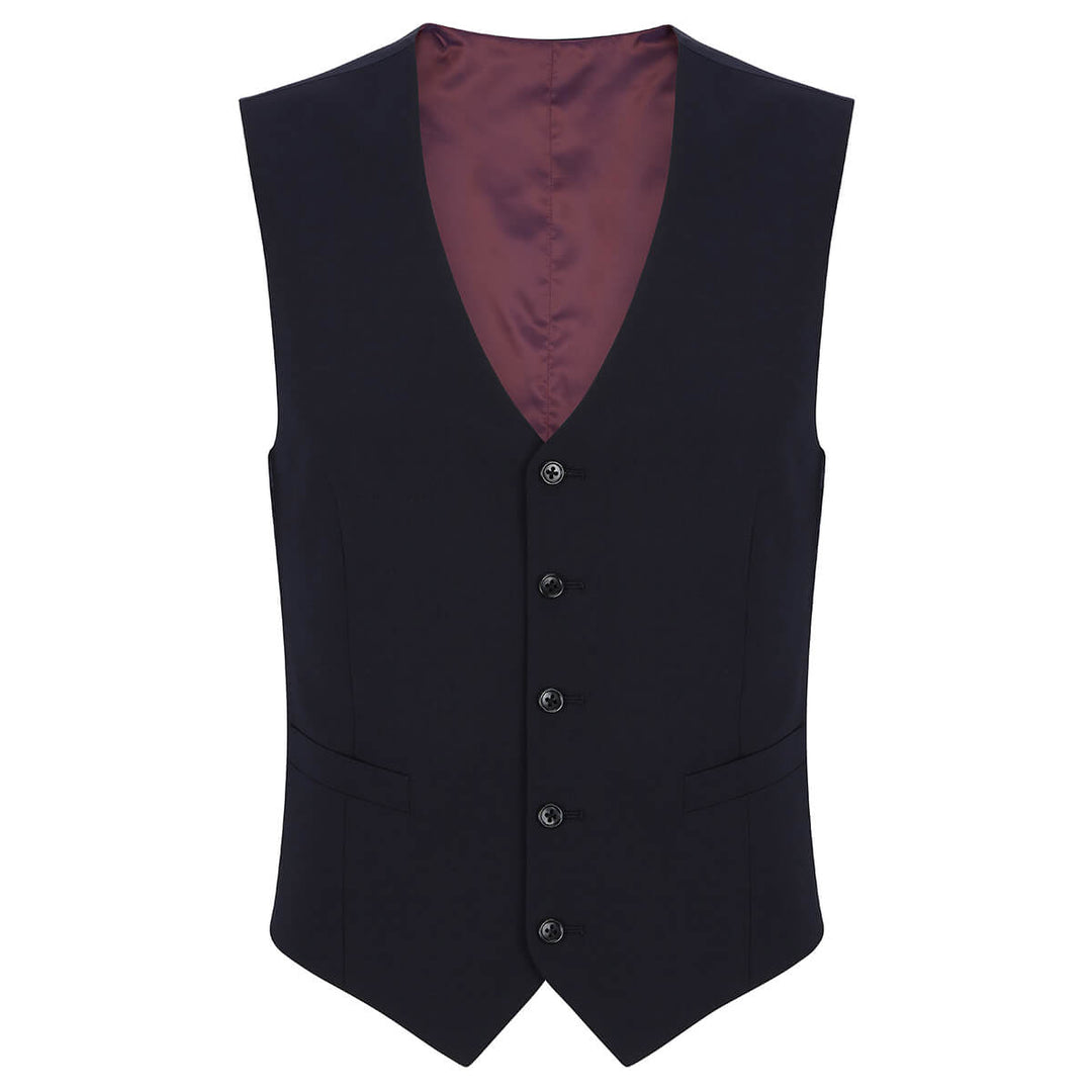 Daniel Graham 51075-79 Dale Navy Mens Waistcoat - Baks Menswear