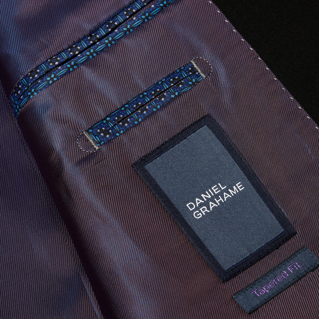 Daniel Grahame Dale 13030-00 Black Two-Button Suit Jacket - Baks Menswear