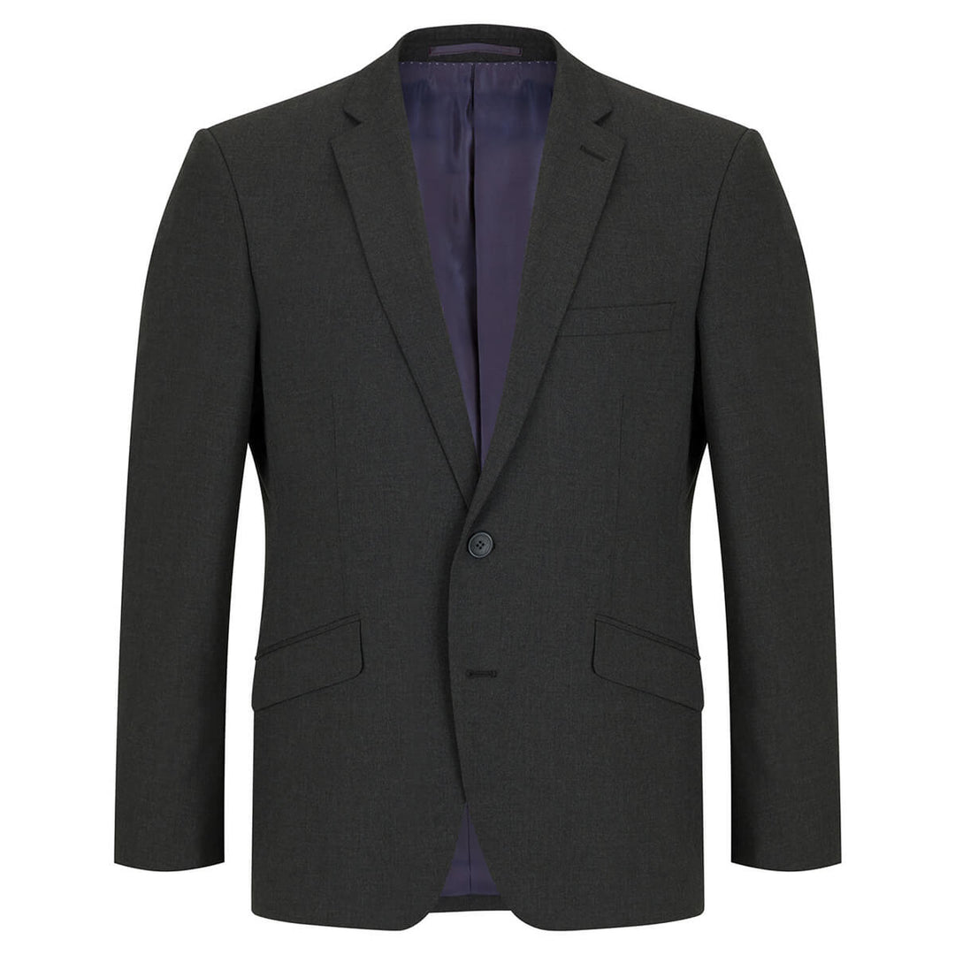 Daniel Grahame Dale 1330-08 Charcoal Grey Two-Button Suit Jacket - Baks Menswear