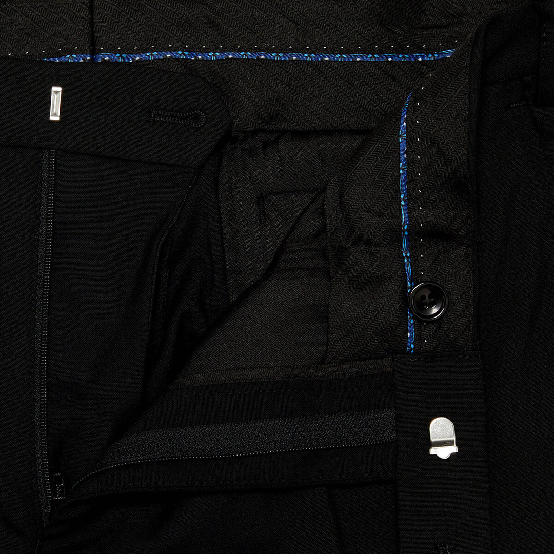Daniel Grahame Dale 73030-00 Black Tapered Fit Suit Trousers - Baks Menswear