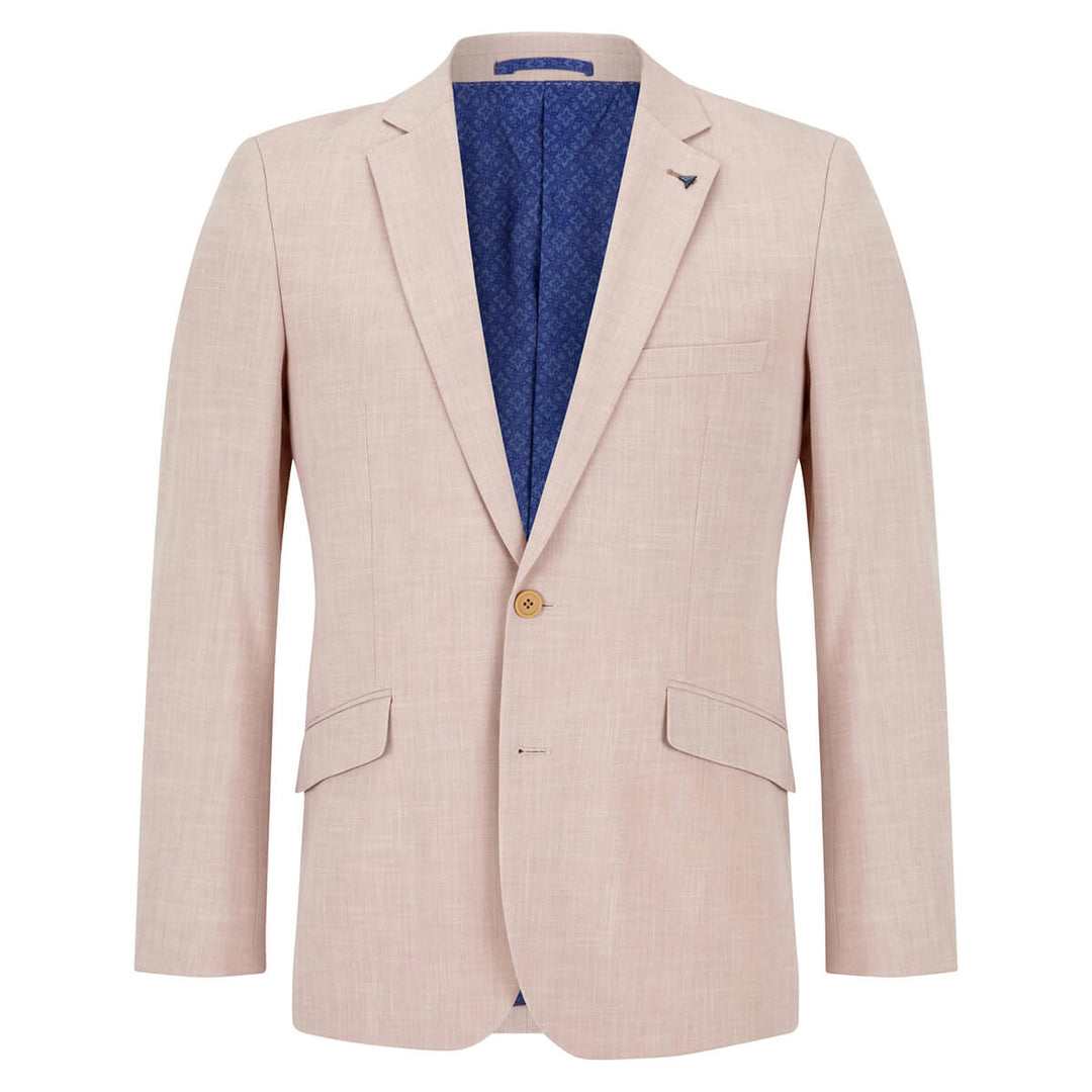 DG's Drifter 134-14014 62 Bordeaux Pink Suit Jacket - Baks Menswear