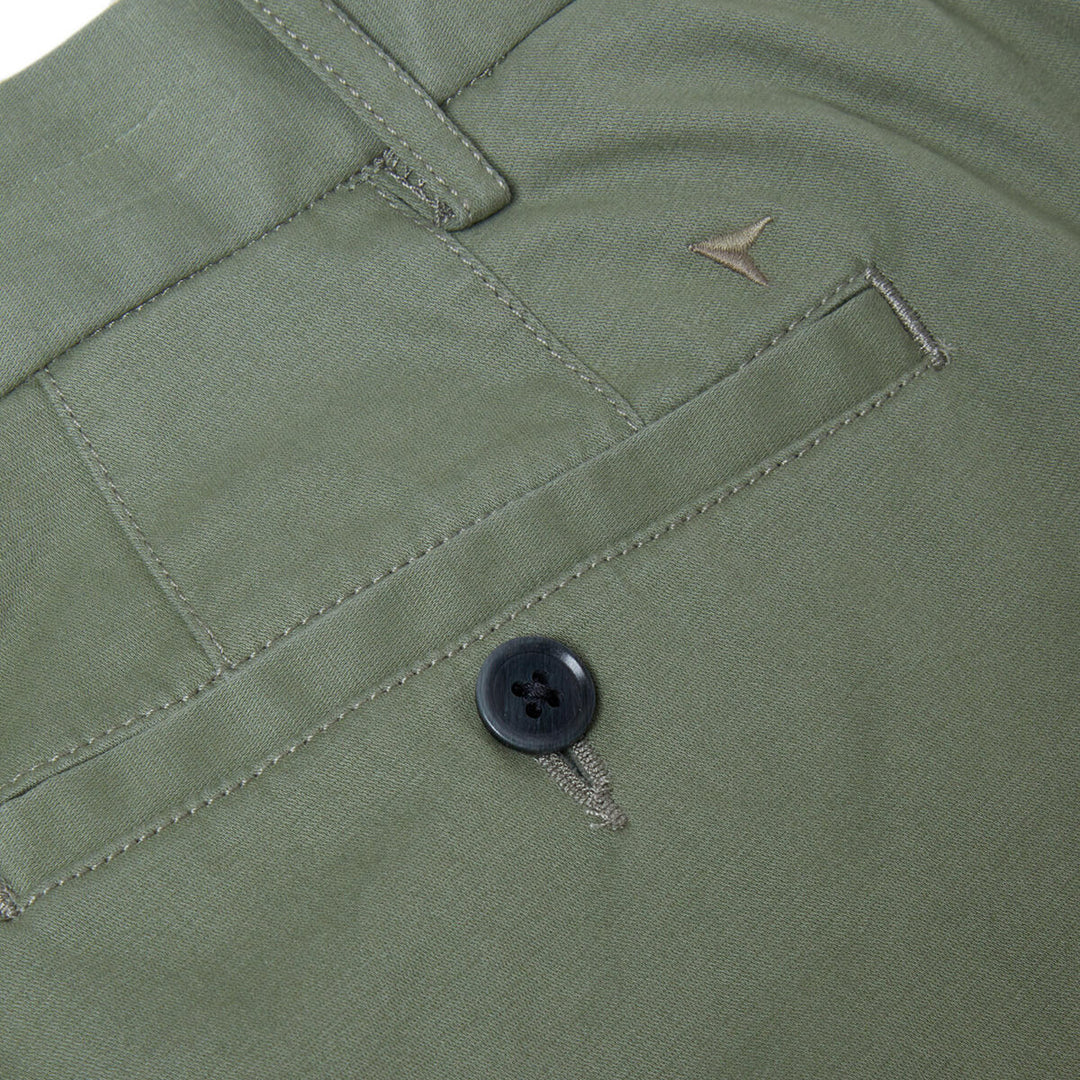 DG's Drifter 65510S Driscoll 34 Green Cotton Blend Mens Shorts - Baks Menswear