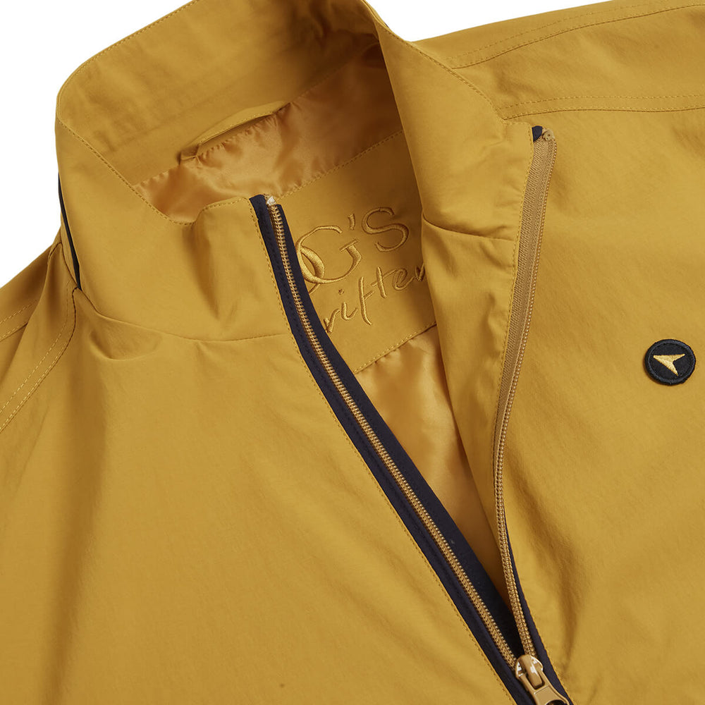 DG's Drifter Brankin 80315-53 Yellow Water Repellent Jacket - Baks Menswear
