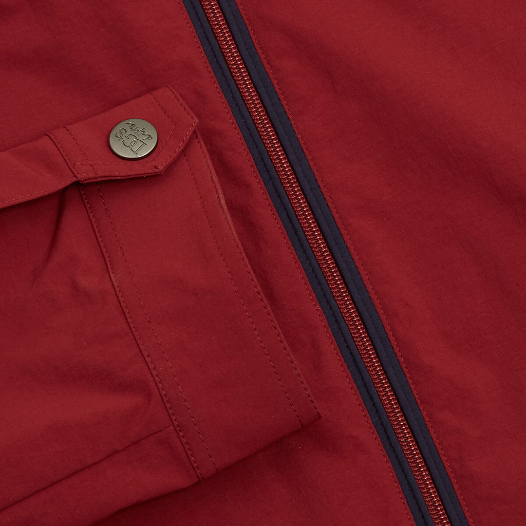 DG's Drifter Brankin 80315-67 Red Water Repellent Jacket - Baks Menswear