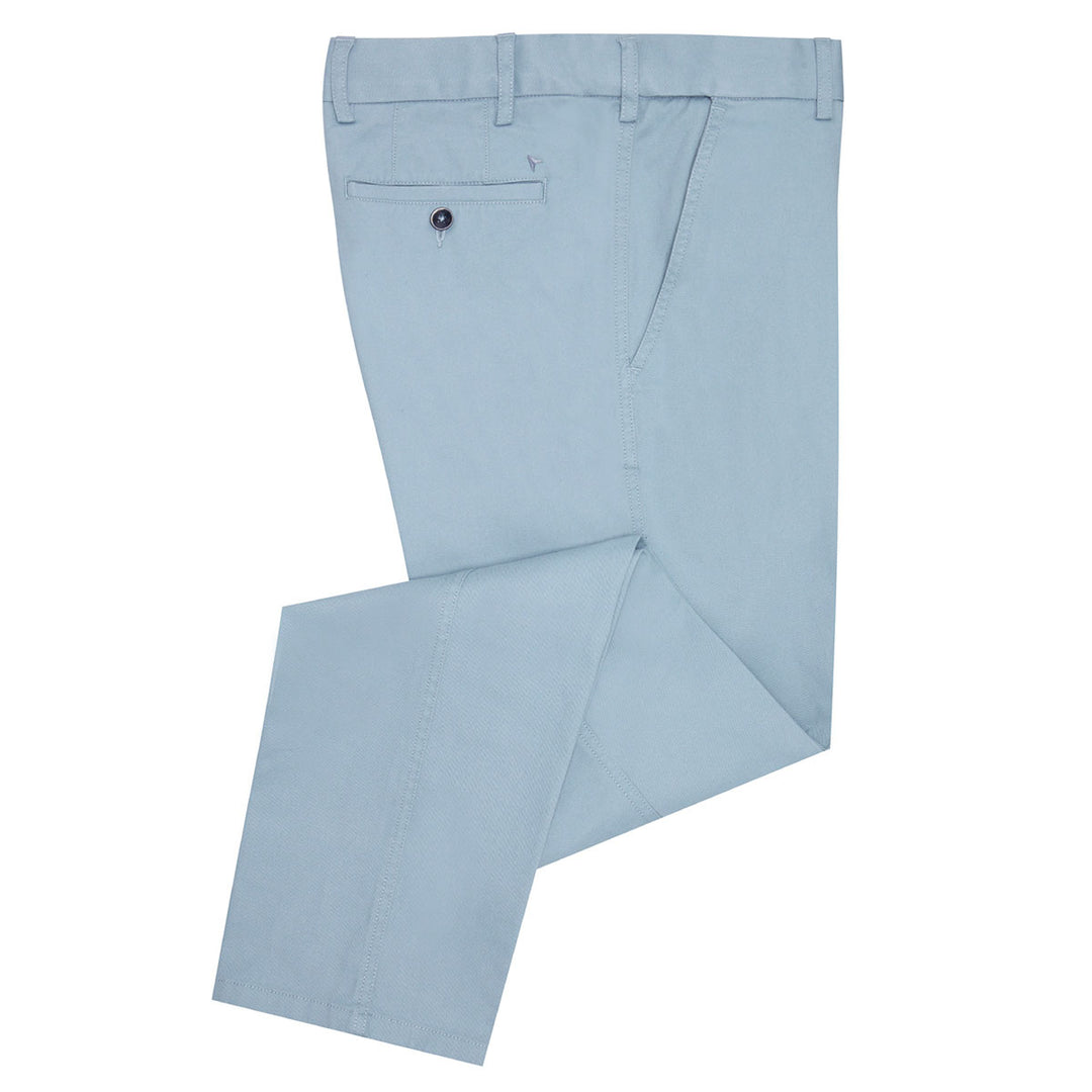 DG's Drifter Driscoll 71378 23 Sky Blue Chino Trousers - Baks Menswear Bournemouth