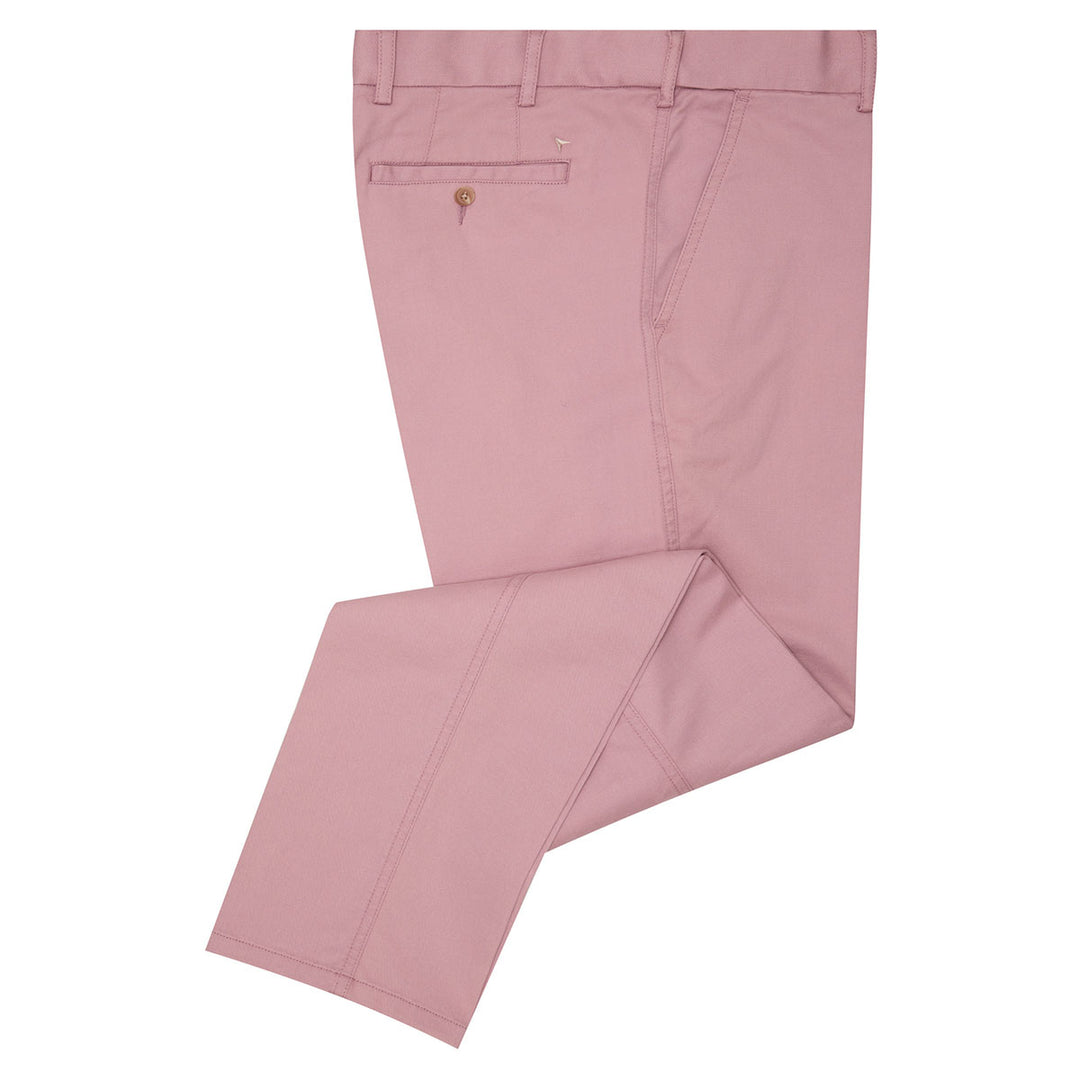 DG's Drifter Driscoll 71378 63 Pink Chino Trousers - Baks Menswear Bournemouth