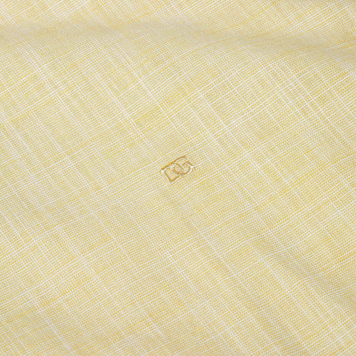 DG's Drifter Giovanni 121-14501SS-51 Lemon Short Sleeve Shirt - Baks Menswear Bournemouth