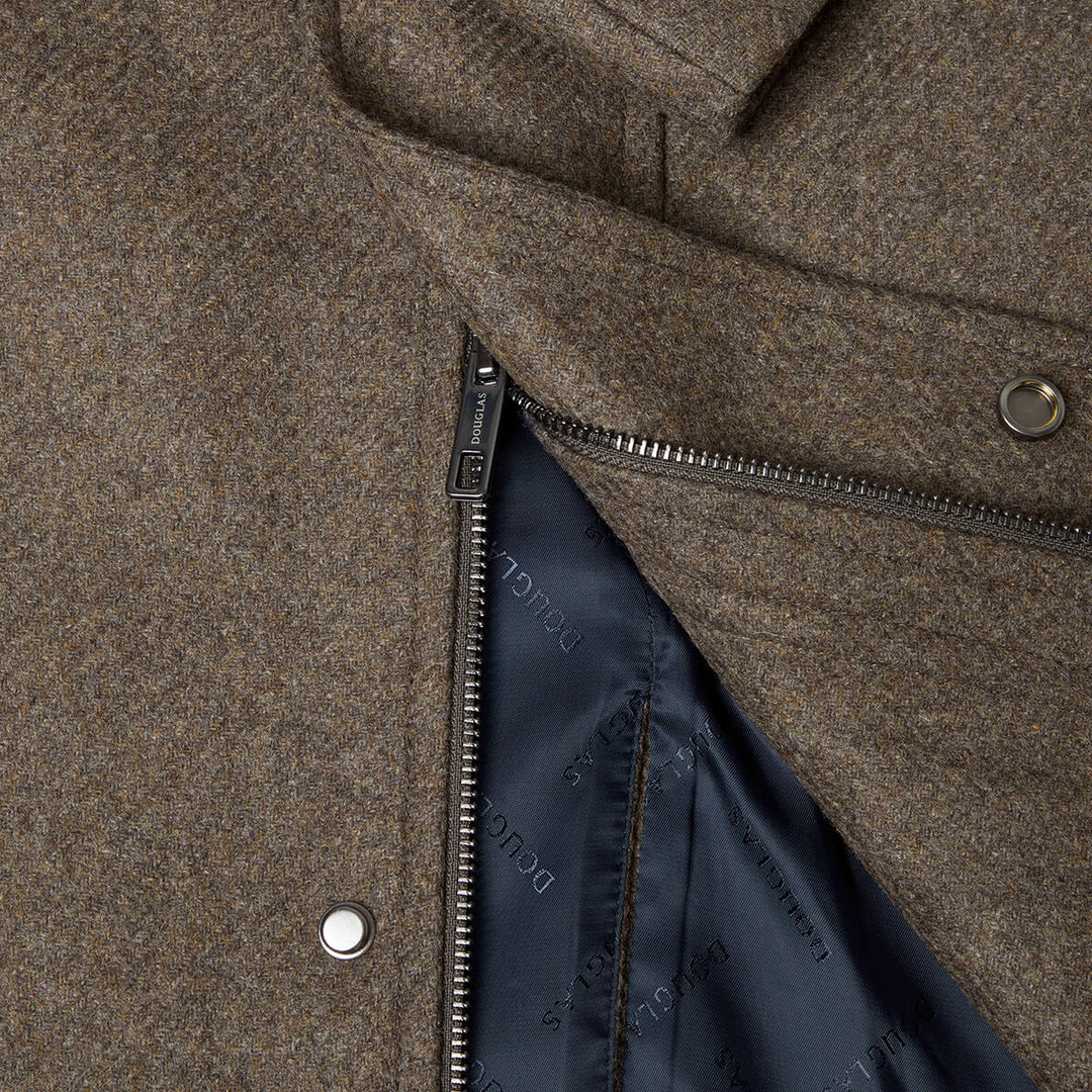 Douglas 534-90466-97 Morgan Taupe Wool Blend Tailored Coat