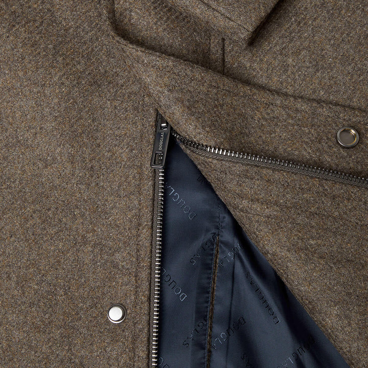 Douglas 534-90466-97 Morgan Taupe Wool Blend Tailored Coat