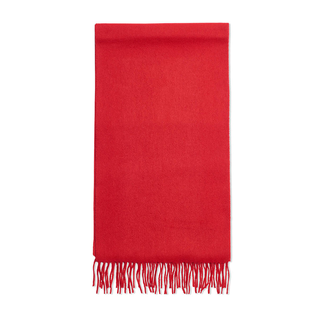 Failsworth Red 100% Lambswool Scarf - Baks Menswear Bournemouth