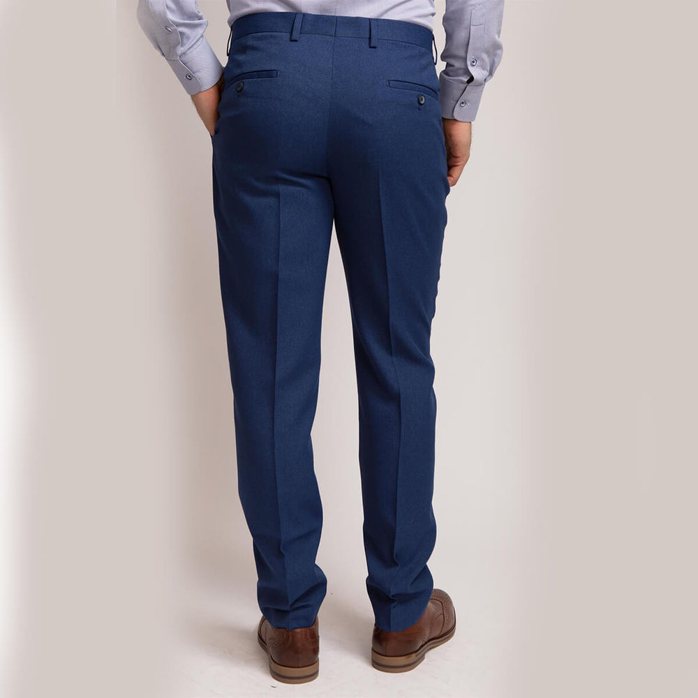 Fratelli Uniti FTR1054 Blue 21 Suit Trousers - Baks Menswear