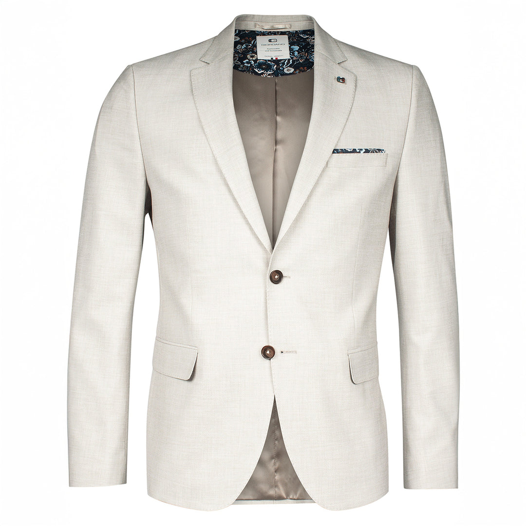 Giordano Blazer Jacket Robert Kit Beige Fully Lined 512601 81 - Baks Menswear Bournemouth