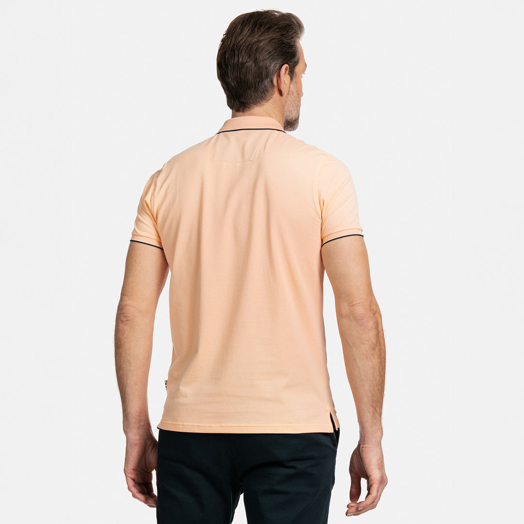 Giordano Polo Shirt Nico Orange 516587 25 - Baks Menswear Bournemouth