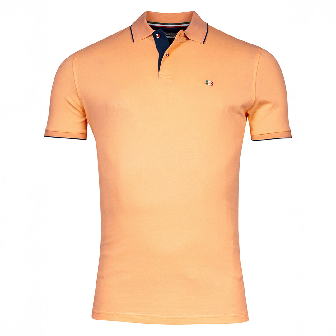 Giordano Polo Shirt Nico Orange 516587 25 - Baks Menswear Bournemouth