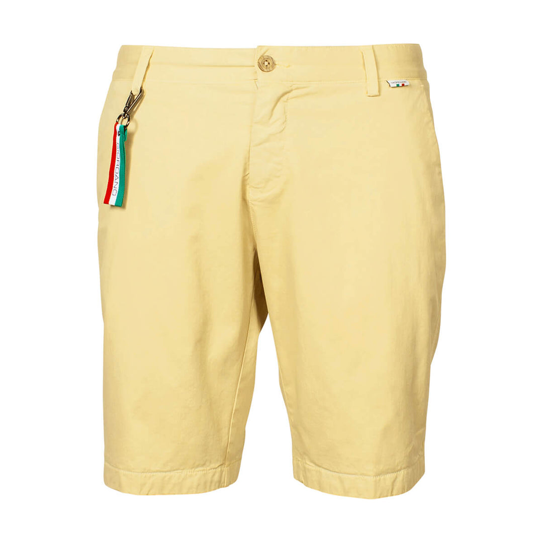 Giordano Stockholm 311115 21 Light Yellow Mens Shorts - Baks Menswear