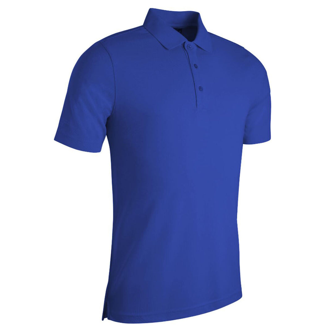 Glenmuir MSP7373-DEAC Deacon Ascot Blue Pique Polo Shirt - Baks Menswear Bournemouth