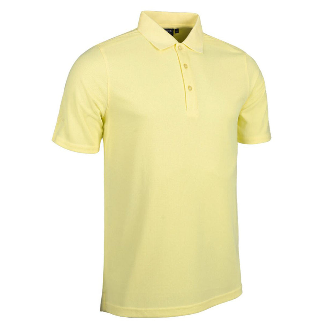 Glenmuir MSP7373-DEAC Deacon Light Yellow Pique Polo Shirt - Baks Menswear Bournemouth