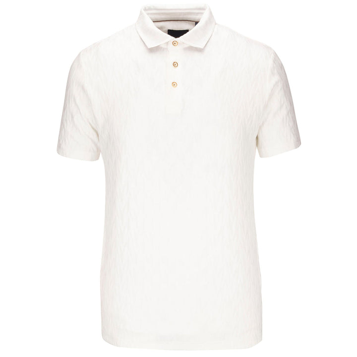 Guide London SJ5718 Ivory Stretch Cotton Polo Shirt - Baks Menswear Bournemouth