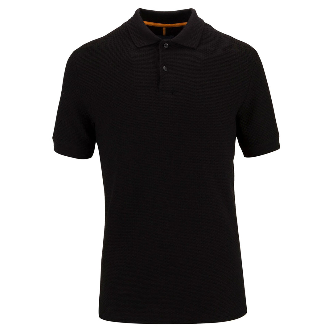 Guide London SJ5720 Black Cotton Polo Shirt - Baks Menswear Bournemouth