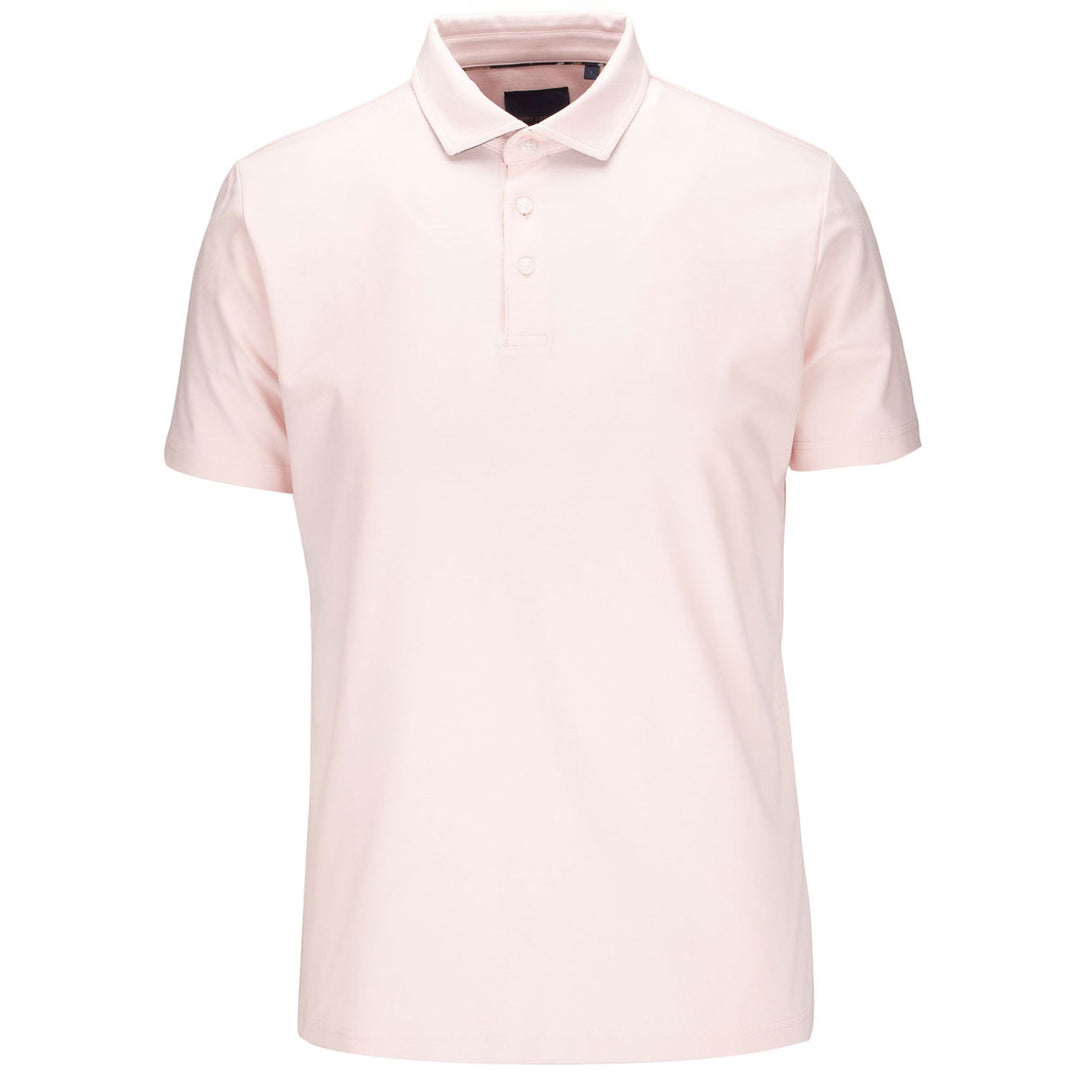Guide London SJ5730 Pink Stretch Cotton Polo Shirt - Baks Menswear Bournemouth