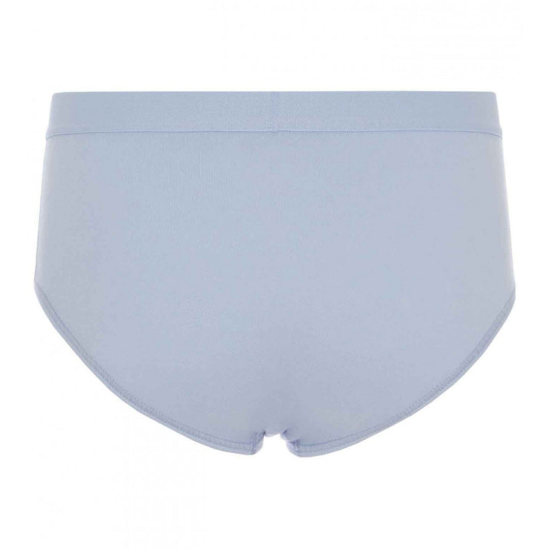 HJ 2350 Light Blue 3-Pack Pure Cotton Fly-Front Mens Briefs - Baks Menswear Bournemouth