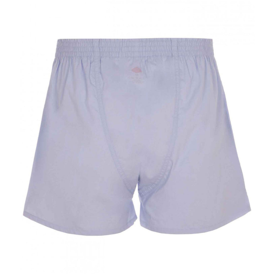 HJ 2351 Light Blue 2-Pack Pure Cotton Woven Boxers - Baks Menswear Bournemouth