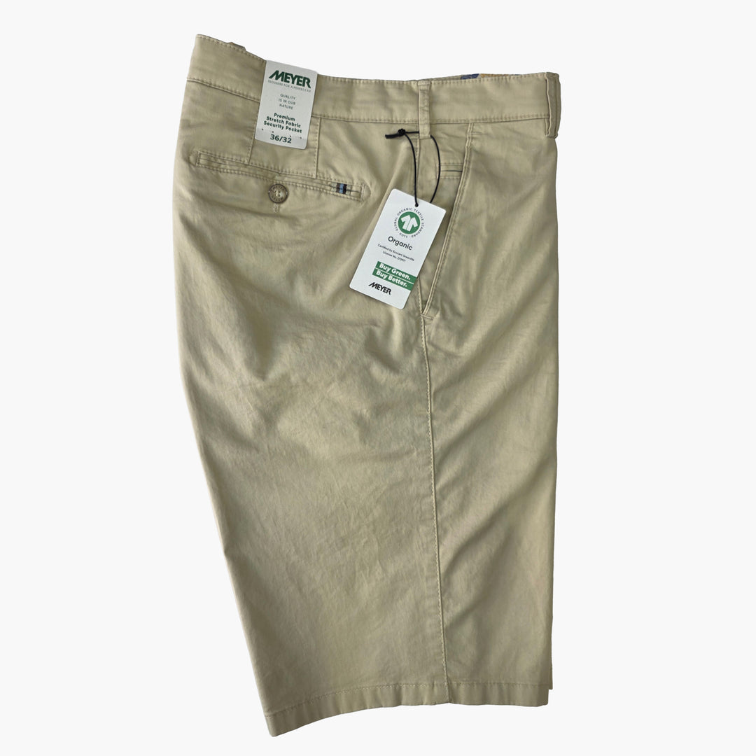 Meyer B-Palma 1-3011 Beige Cotton Shorts 32