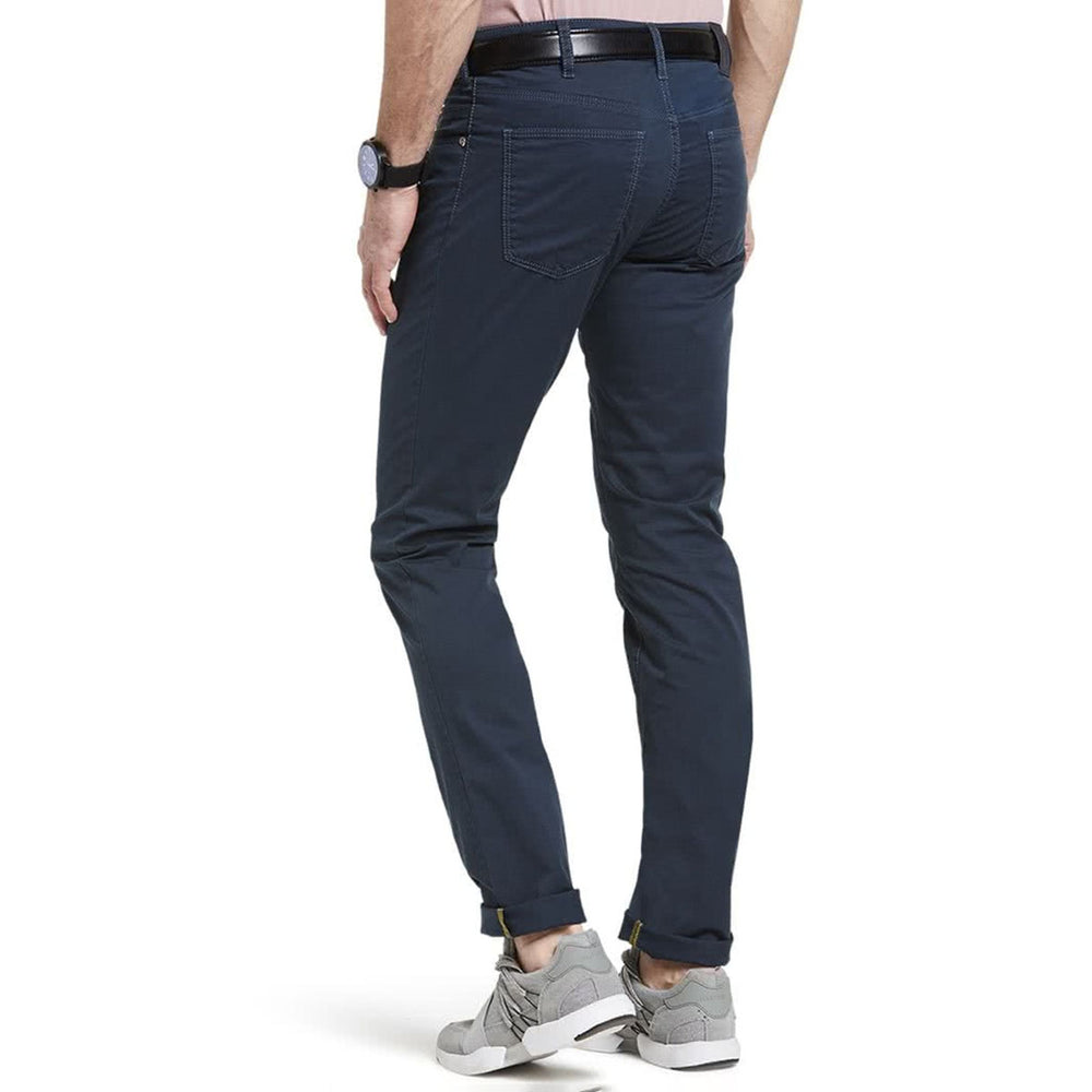 Meyer M5 9-6111-18 Blue Slim Fit 5 Pocket Jeans - Baks Menswear Bournemouth