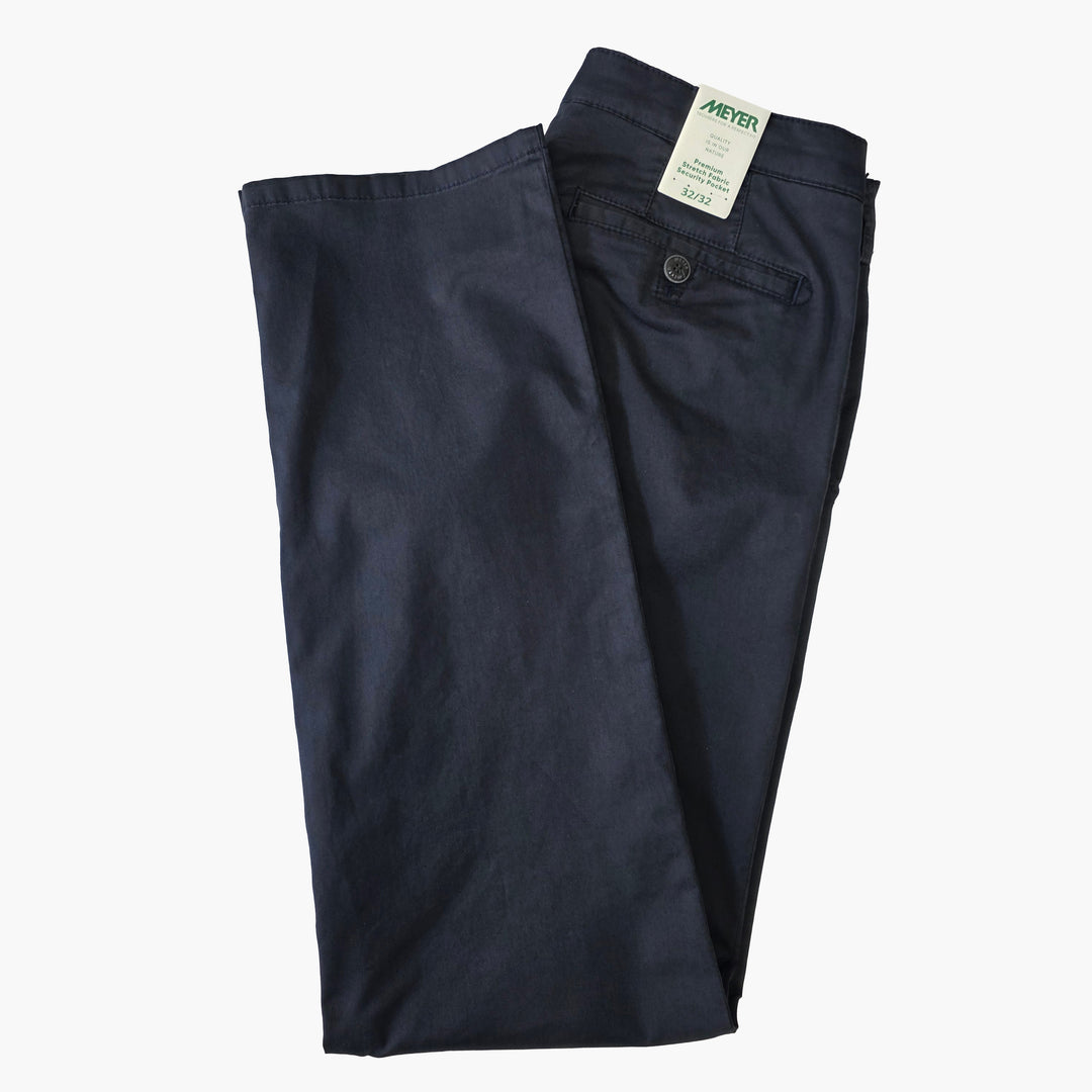 Meyer Roma 1-3011 Navy Chino Trousers 19
