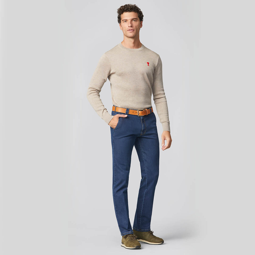 Meyer Roma 629 Roma Blue Denim Jeans - Baks Menswear