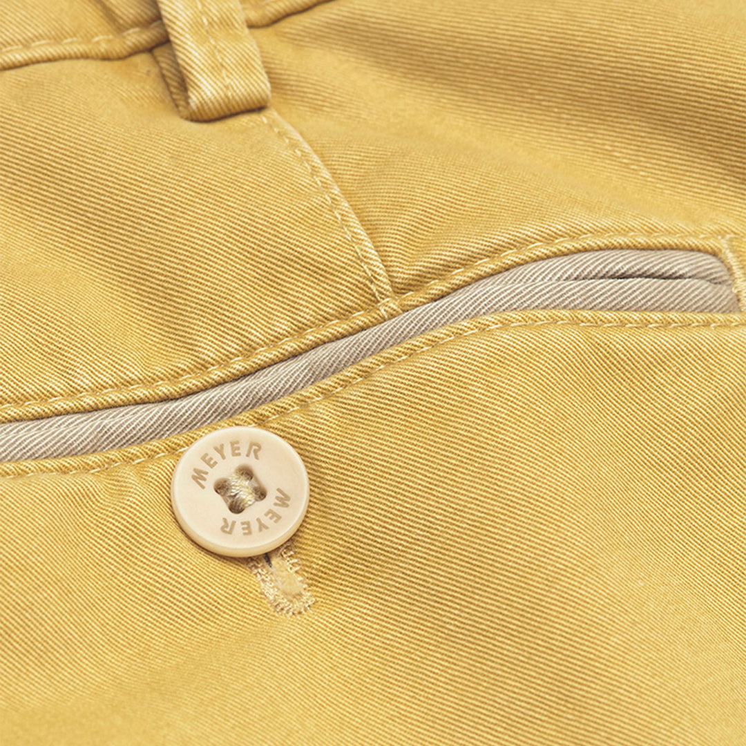 Meyer Trousers New York Chino Yellow 1-5001-41 - Baks Menswear Bournemouth