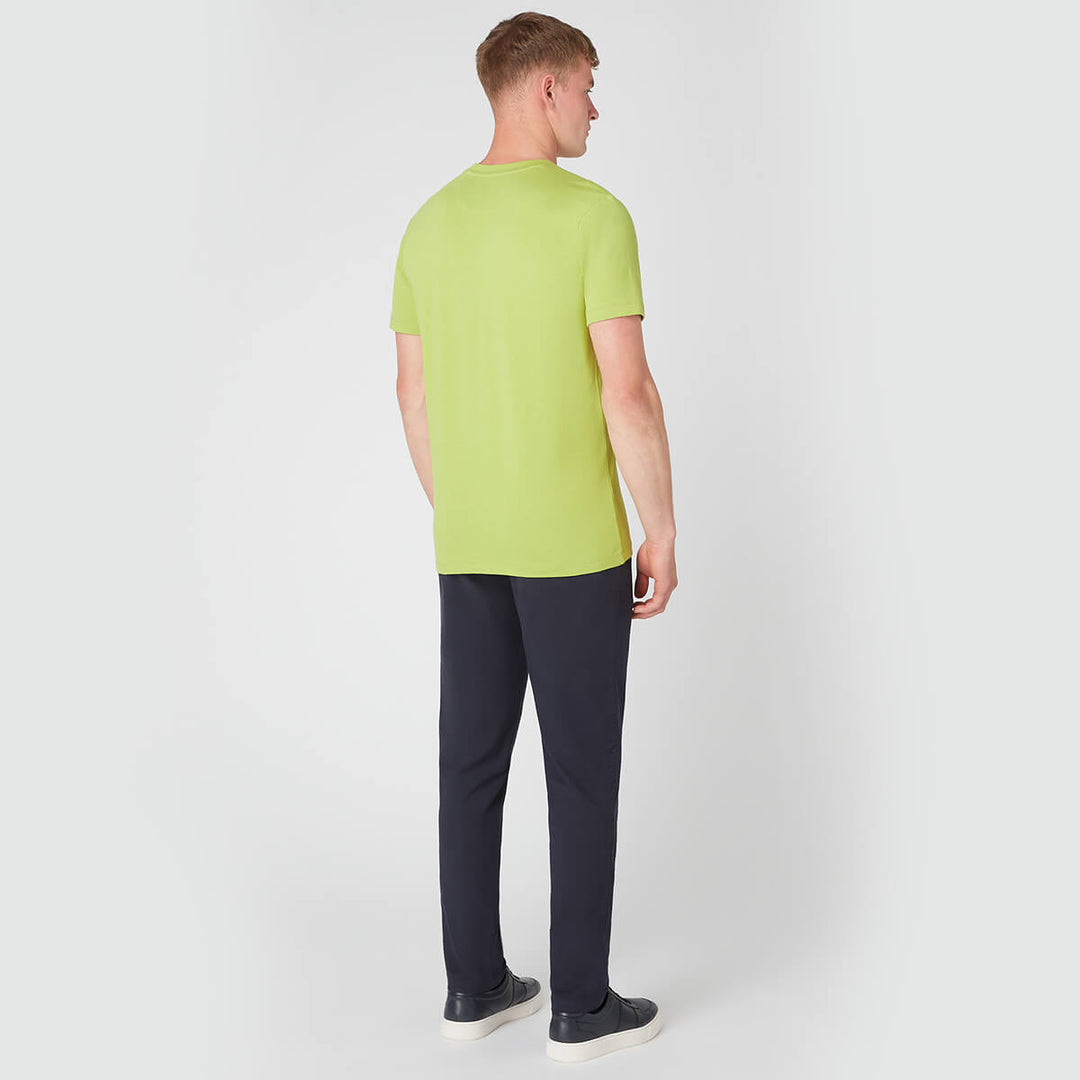 Remus Uomo 58786-31 Green Waffle T-Shirt - Baks Menswear