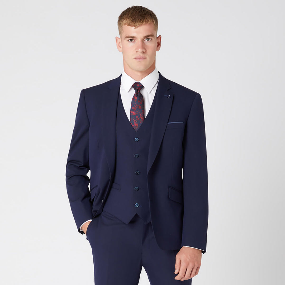 Remus Uomo Palucci 11770 78 Navy Suit Jacket - Baks Menswear