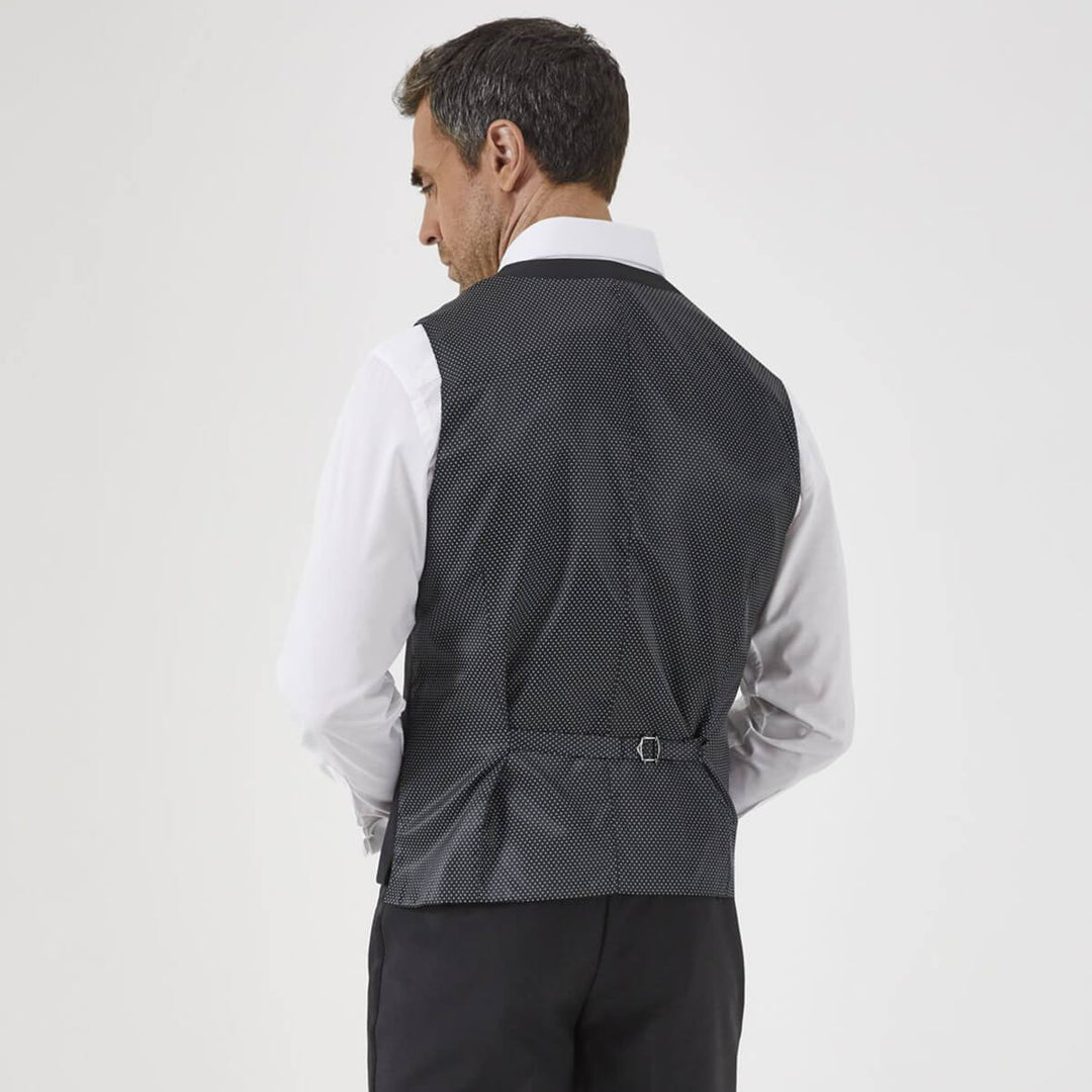 Skopes Latimer Black Three-Piece Dinner Suit Tuxedo - Baks Menswear Bournemouth