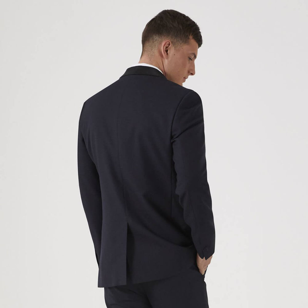 Skopes Newman MM1785 Black Check Dinner Suit Tuxedo Jacket - Baks Menswear Bournemouth