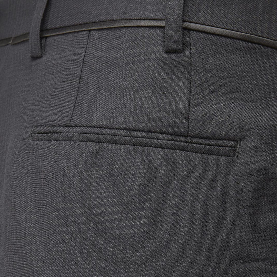 Skopes Newman MM7785 Black Check Dinner Suit Tuxedo Trousers - Baks Menswear Bournemouth