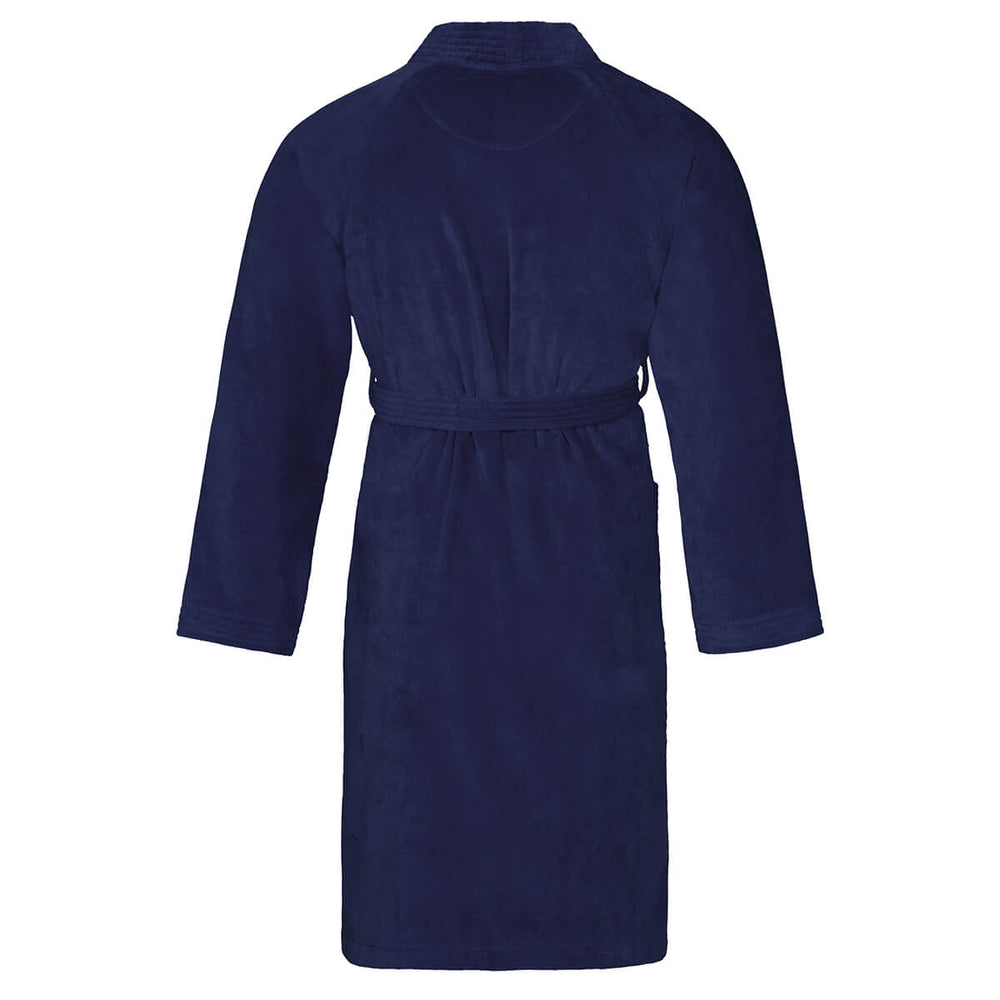 Vossen 1618974248 Dallas Winternight Blue Bath Robe Dressing Gown - Baks Menswear Bournemouth