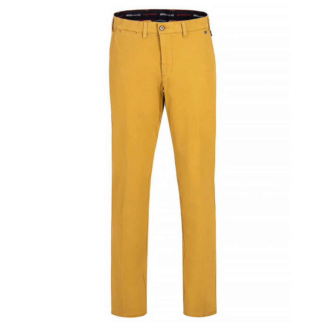 Bruhl Catania B 184060-810 Corn Yellow Cotton Mens Trousers - Baks Menswear Bournemouth