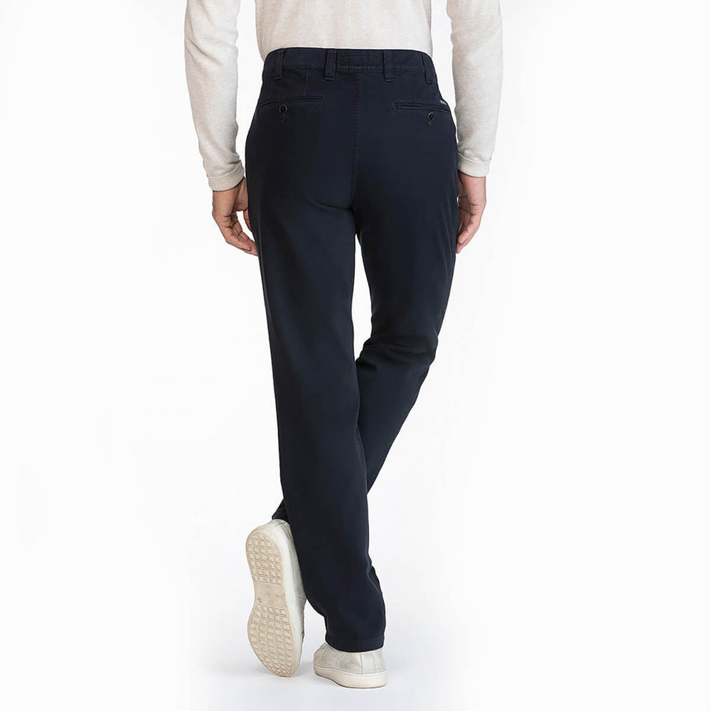 Bruhl Catania B 184080-680 Blue Cotton Mens Trousers - Baks Menswear Bournemouth
