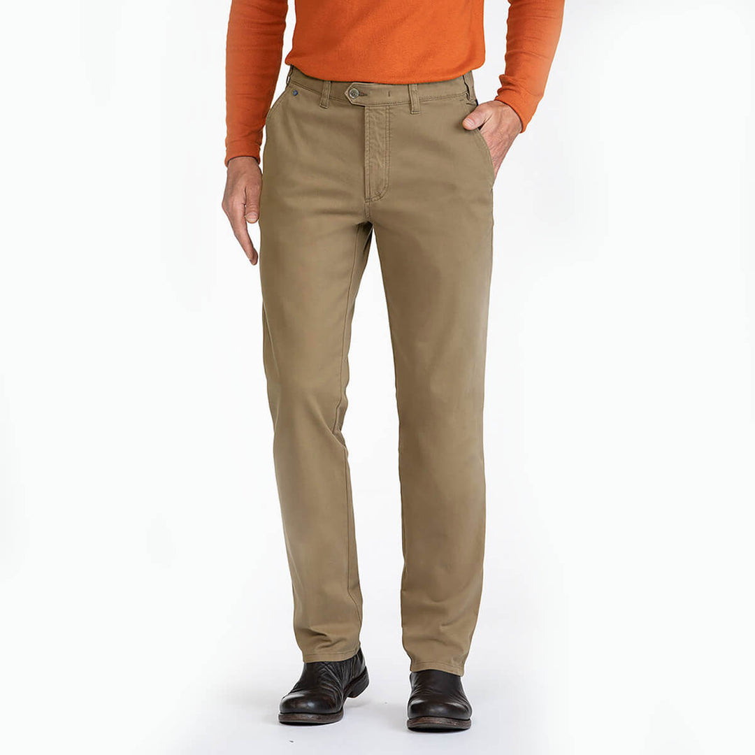 Bruhl Catania B 184090-550 Tan Mens Cotton Trousers - Baks Menswwear Bournemouth