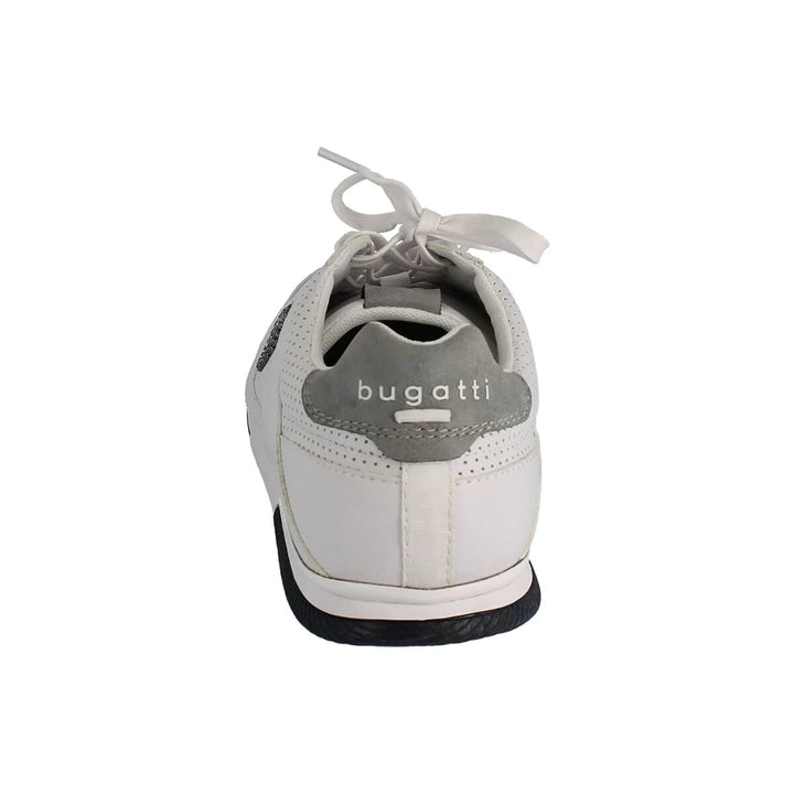 Bugatti Report Eco White Mens Trainers 325-86706-5000-2000 - Baks Menswear